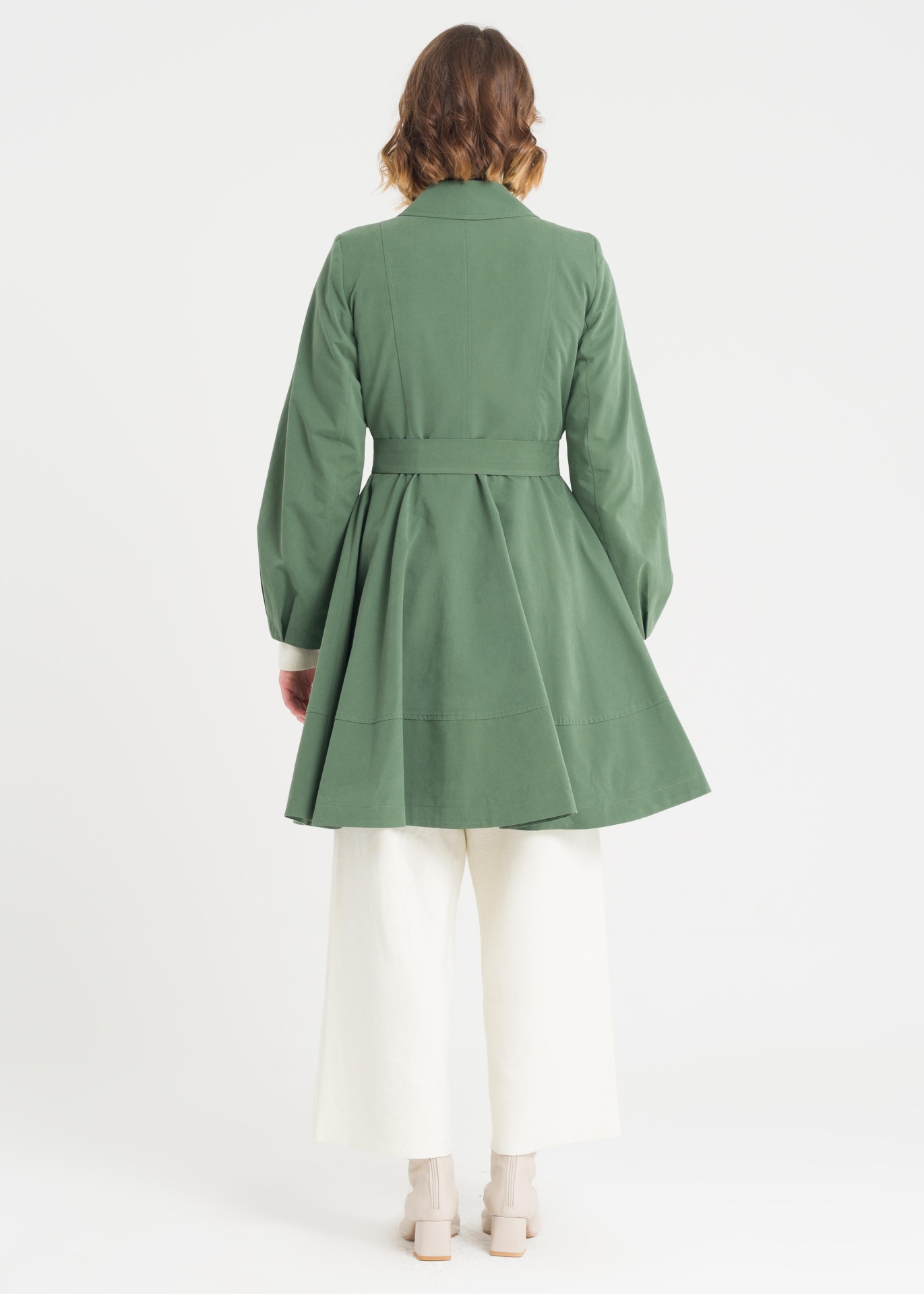 Short length sale trench coat